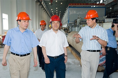 2007年5月25日，時(shí)任全國政協(xié)常委、經(jīng)濟(jì)委員會(huì)副主任、中國包裝聯(lián)合會(huì)會(huì)長石萬鵬一行來公司視察